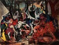 Bacanales Triunfo de Pan según Poussin 1944 Pablo Picasso